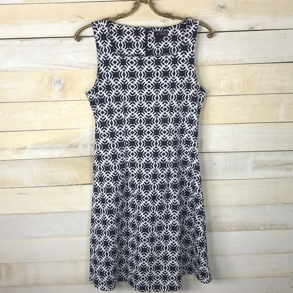 The Limited Printed Fit and Flare Dress Size 2